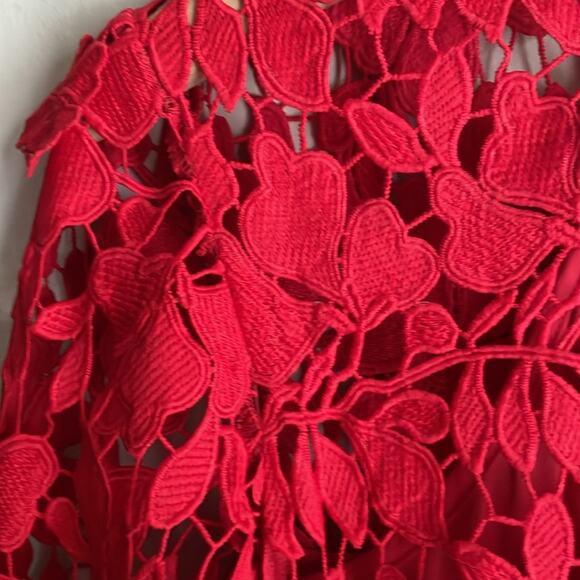 TRINA TURK Rowen Crochet-Lace Dress - Picture 8 of 16